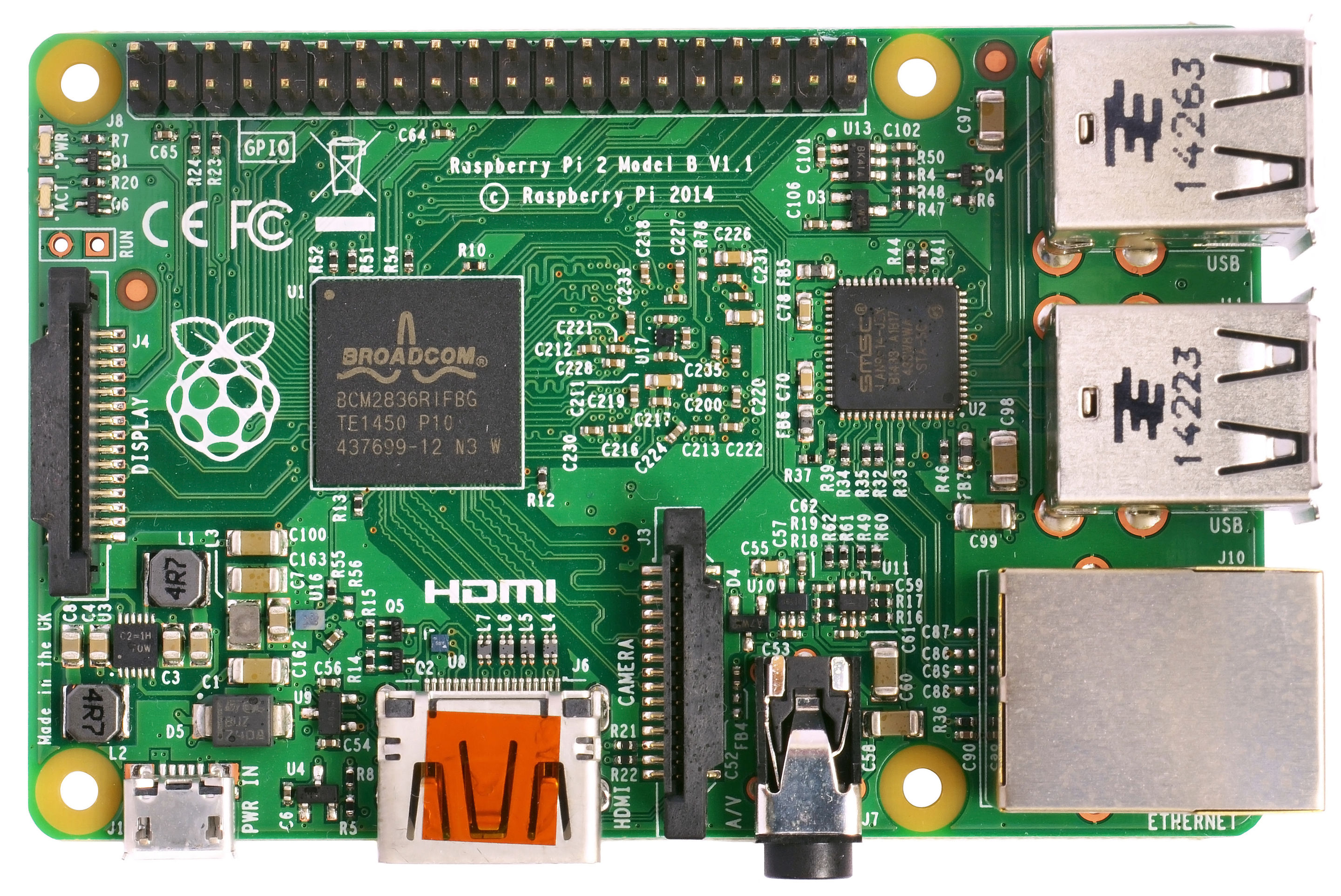 Raspberry Pi 2 Complete Starter Kit with WiFi Adapter